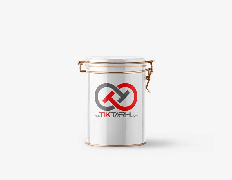 موکاپ قوطی چای