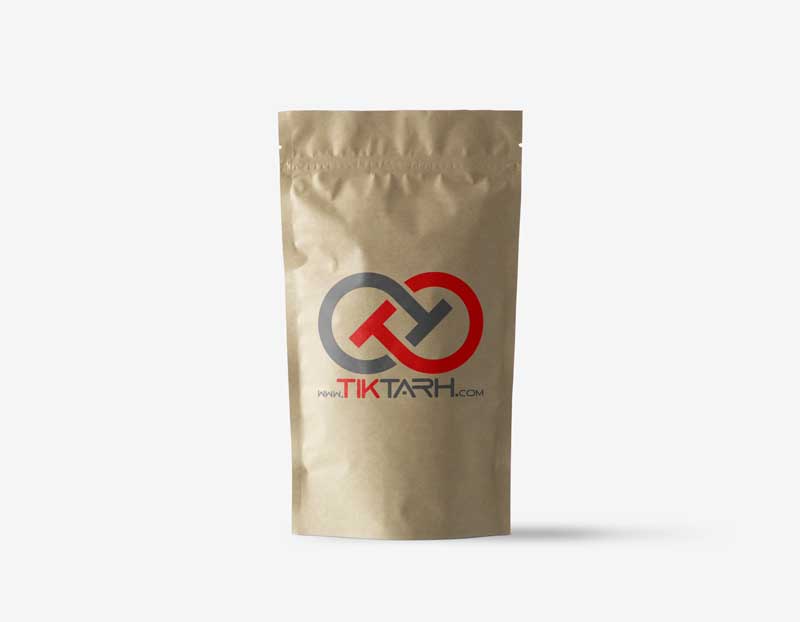 طرح موکاپ کیسه زیپ دار