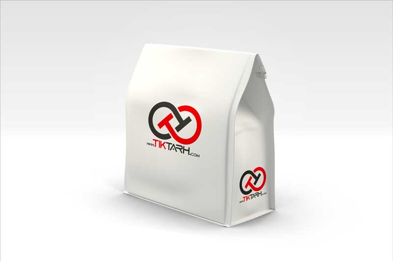 طرح موکاپ پاکت خرید کاغذی