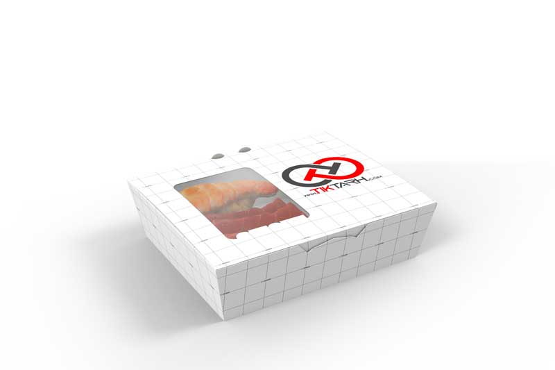 طرح موکاپ کارتن شیرینی