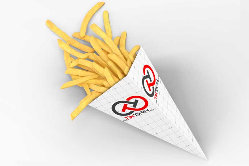 طرح موکاپ پاکت اسنک