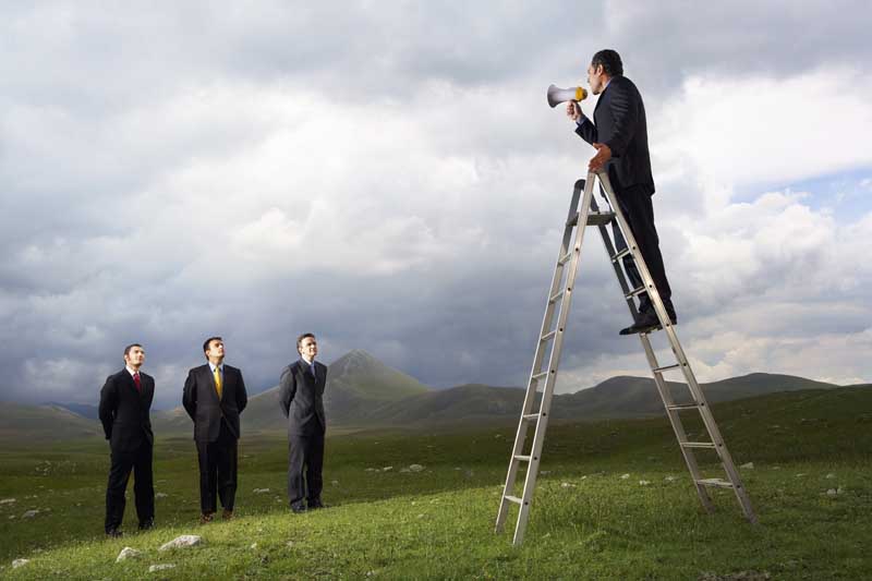 تصویر با کیفیت سخنرانی برای مردم