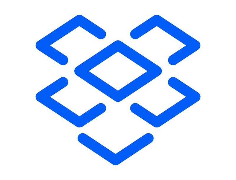 طرح با کیفیت آیکون دراپ باکس