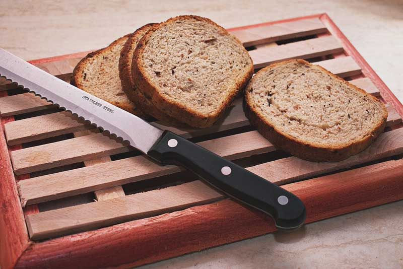 عکس گرافیکی برش نان تست