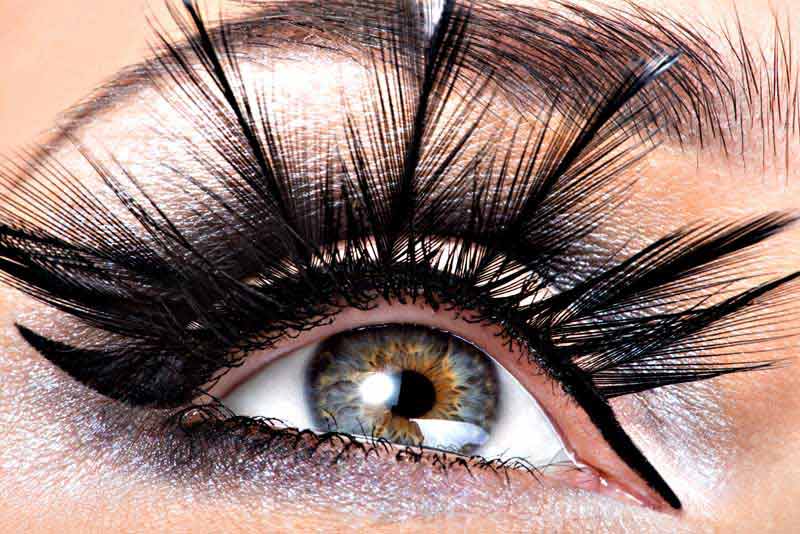 دانلود عکس با کیفیت مژه فشن