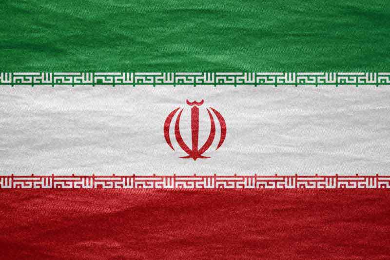 تصویر با کیفیت پرچم ایران پارچه ای