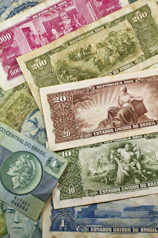 دانلود تصویر با کیفیت اسکناس های برزیلی