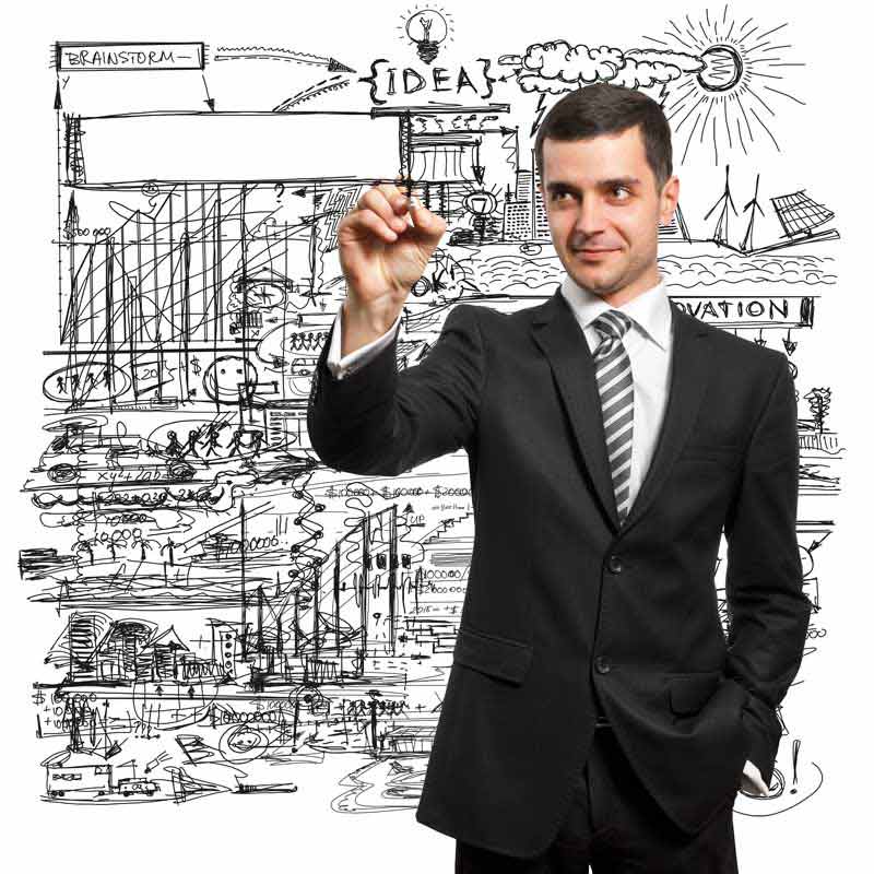 دانلود عکس ساختن ایده و خلاقیت جدید