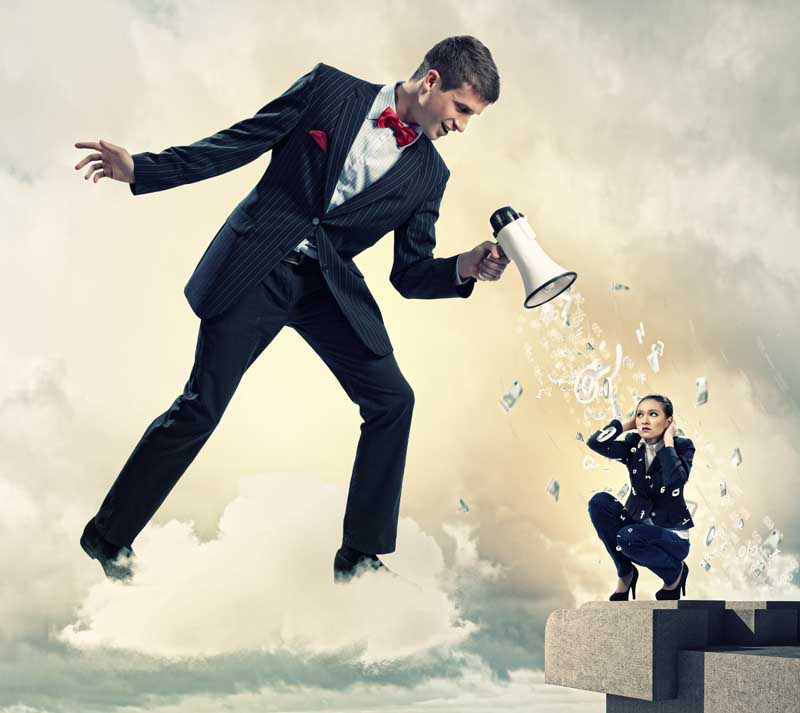 دانلود عکس لارج فرمت داد زدن رئیس