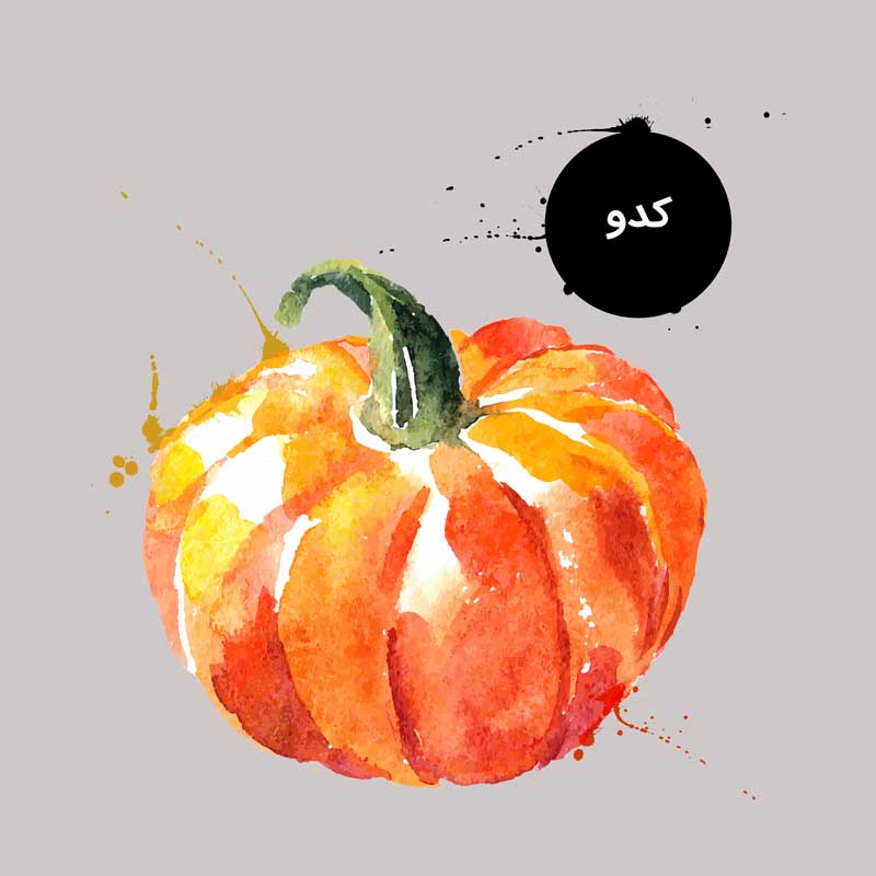 کلیپ آرت لایه باز کدو