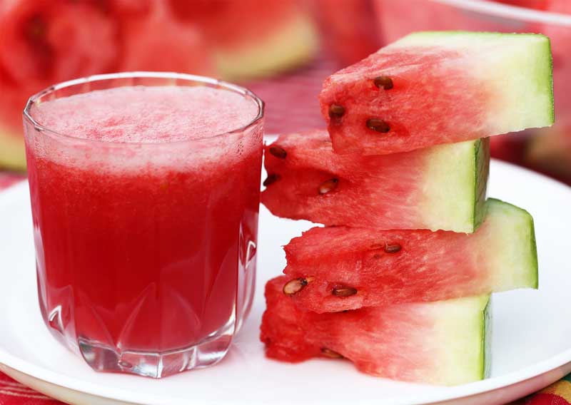 عکس زیبا از آب هندوانه