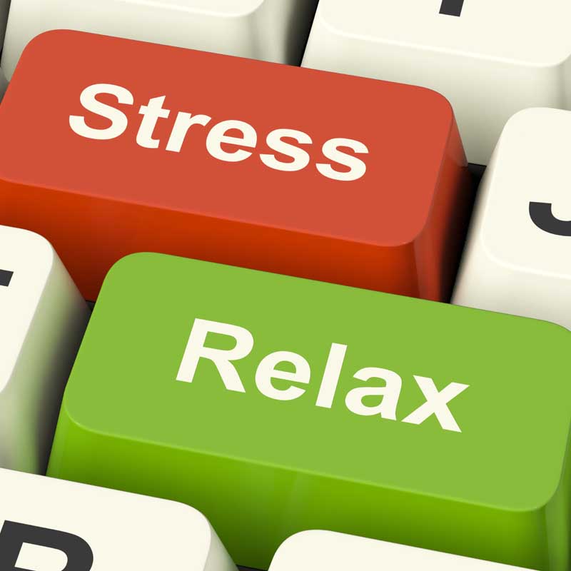 دانلود تصویر زیبا از دکمه های Relax و Stress