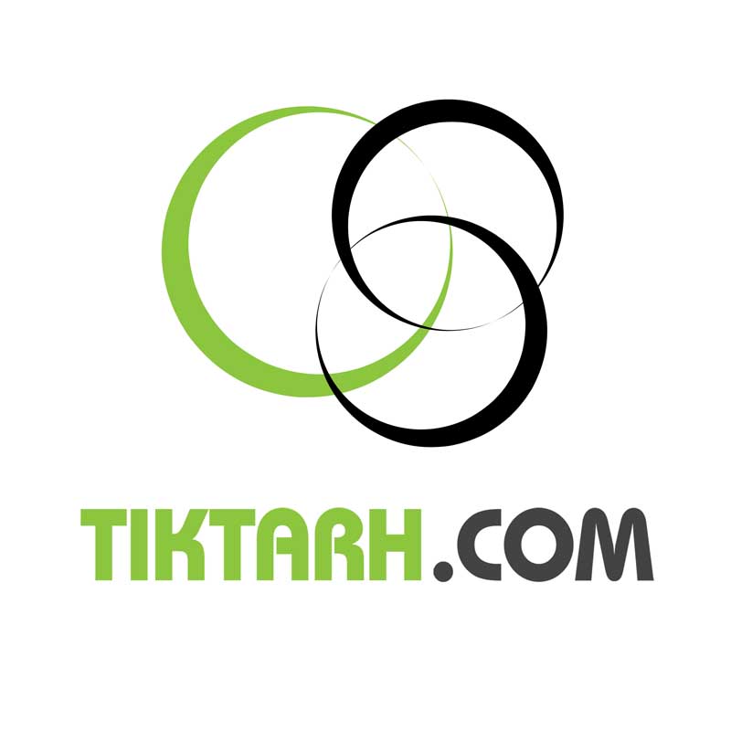 دانلود لوگو لایه باز دایره سبز و مشکی