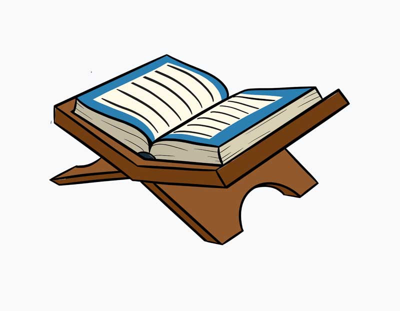 دانلود طرح لایه باز رحل و قرآن