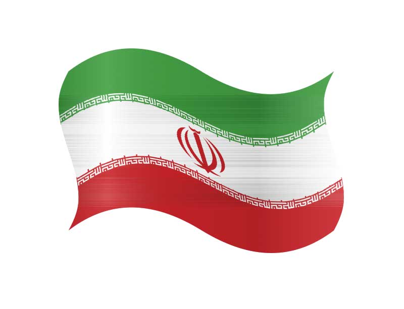 دانلود طرح لایه باز پرچم ایران