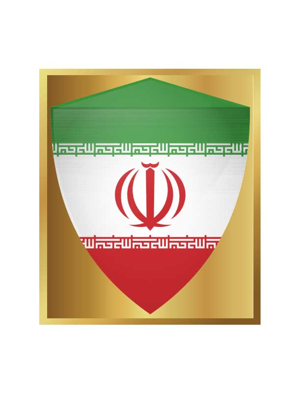 دانلود طرح لایه باز پرچم سپر ایران