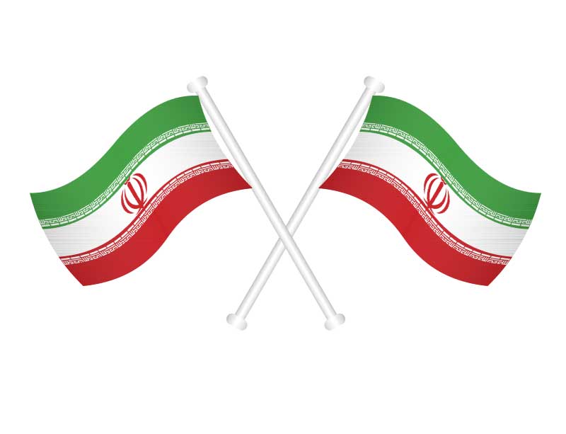 دانلود طرح لایه باز پرچم ایران