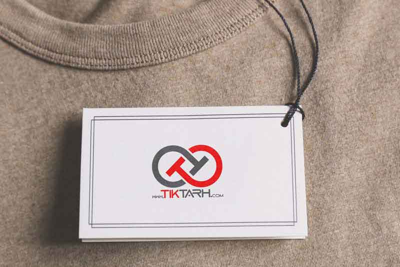 موکاپ اتیکت لباس