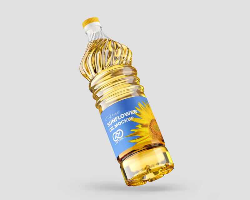 موکاپ قوطی روغن نباتی