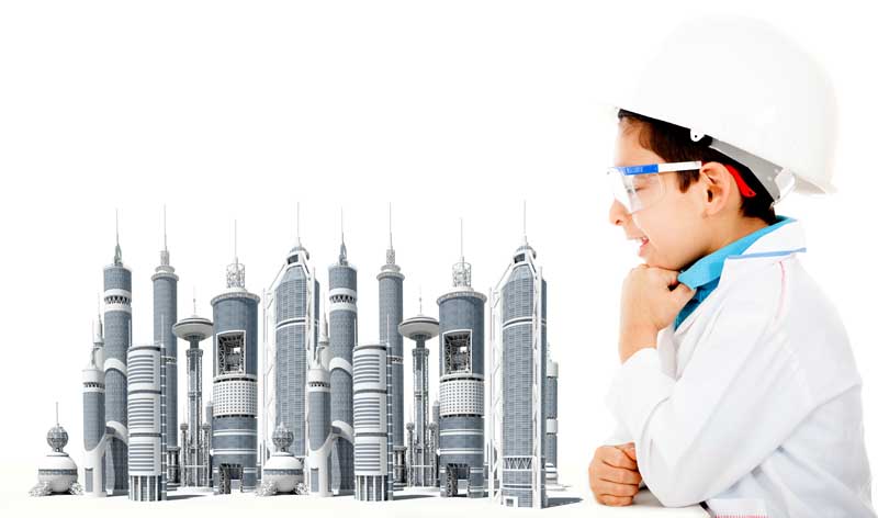 دانلود عکس با کیفیت کودک مهندس
