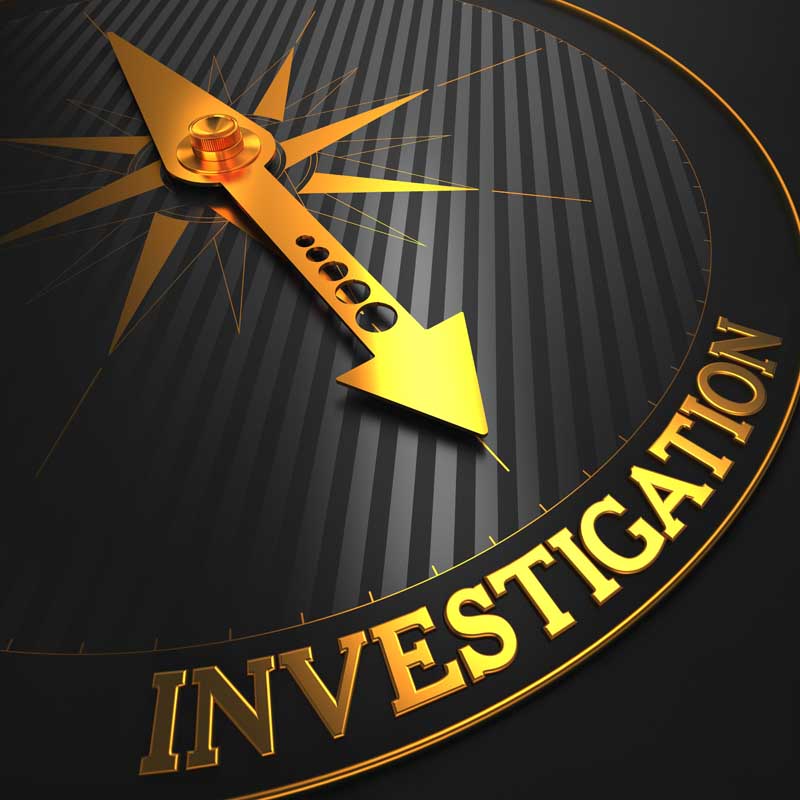 عکس از نوشته investigation
