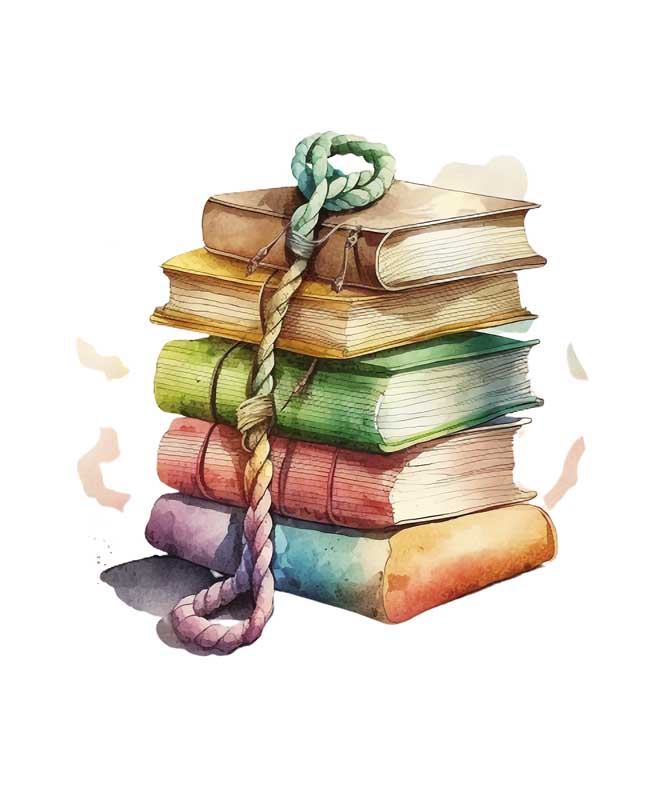 دانلود طرح کلیپ آرت بستن کتاب