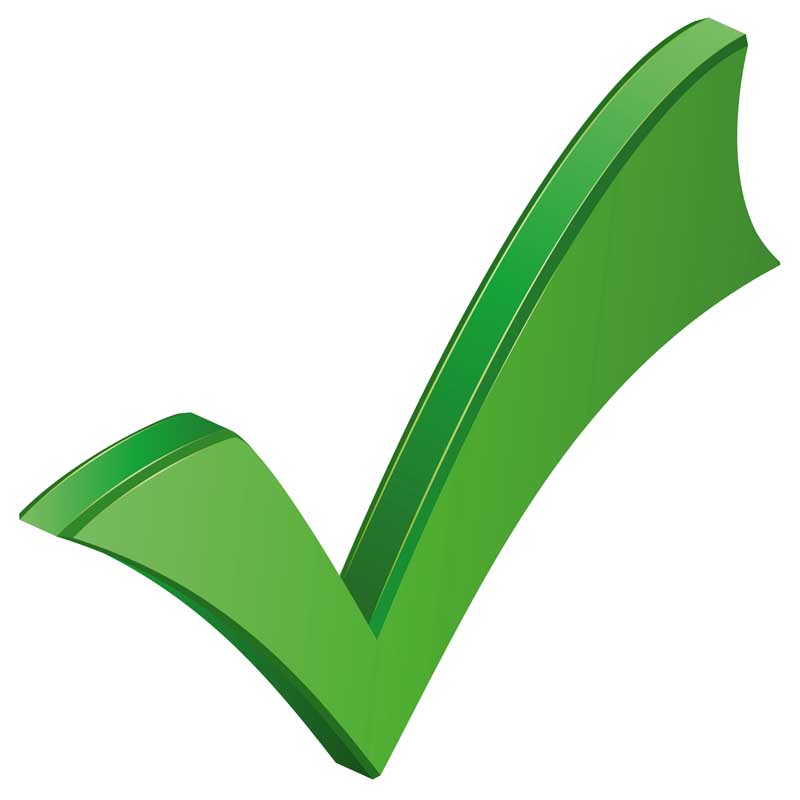 دانلود طرح تیک سبز