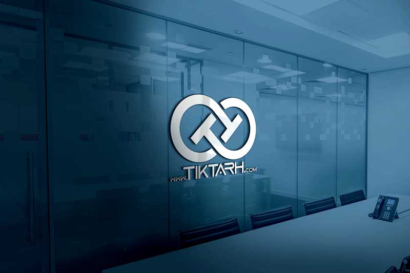 دانلود طرح موکاپ لوگوی سفید برجسته