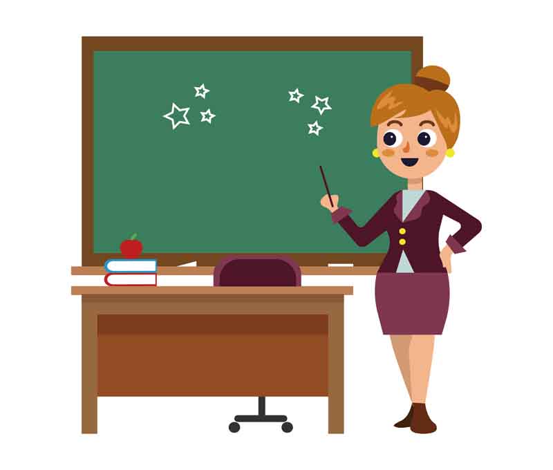 دانلود طرح معلم و تخته سیاه