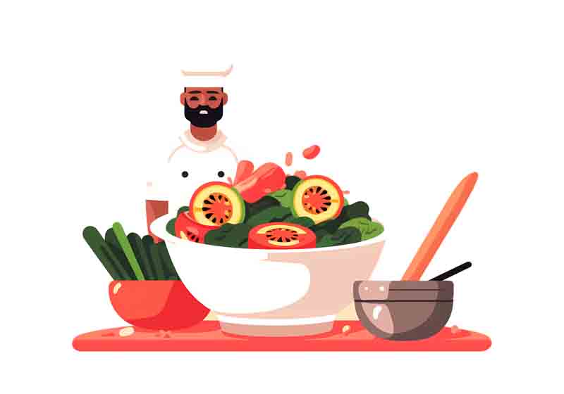 دانلود طرح مواد آشپزی