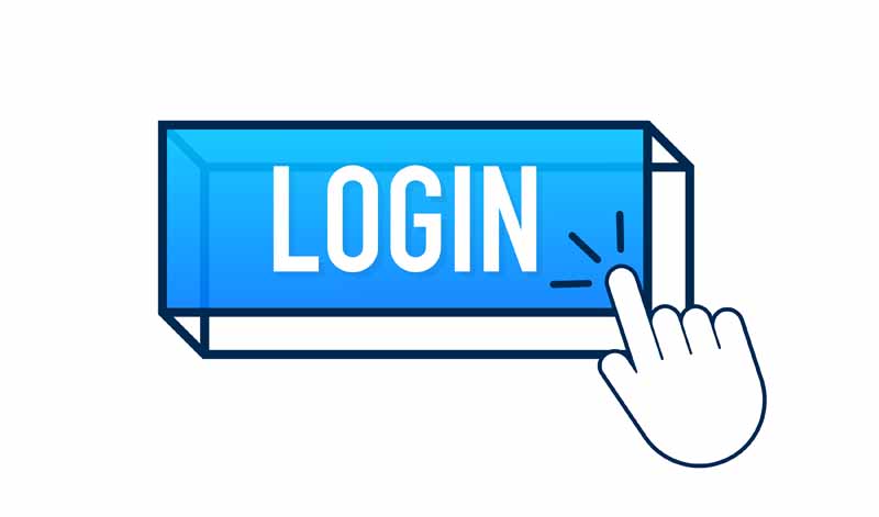طرح لایه باز دکمه LOGIN