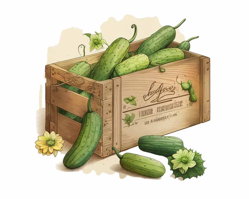 دانلود طرح خیار با گل