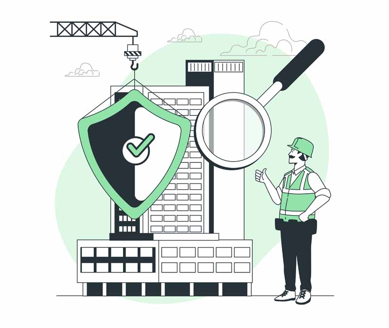 دانلود وکتور مفهومی دیوار امنیتی