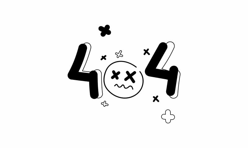 دانلود طرح لایه باز نوشته ارور 404