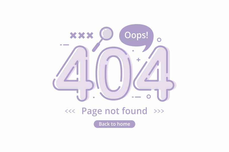 دانلود طرح لایه باز ارور 404 و جستجو