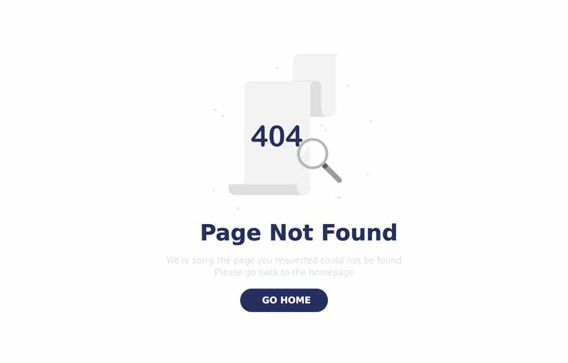 دانلود طرح لایه باز ارور 404 با زمینه سفید