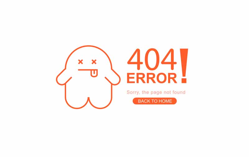 دانلود طرح لایه باز ارور 404 و ایموجی