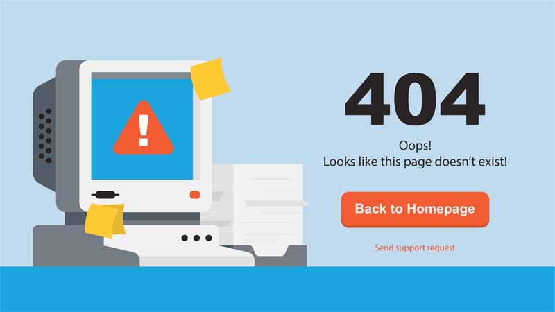 دانلود طرح لایه باز کامپیوتر و ارور 404