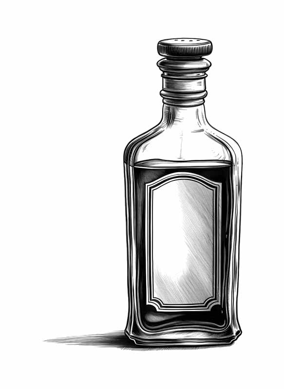 دانلود طرح بطری شیشه
