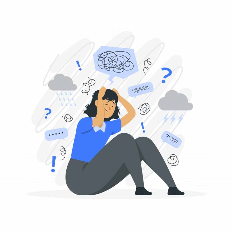 دانلود وکتور مفهومی گیج شدن