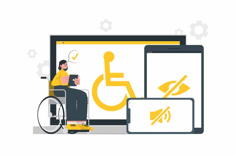 دانلود وکتور مفهومی معلولین