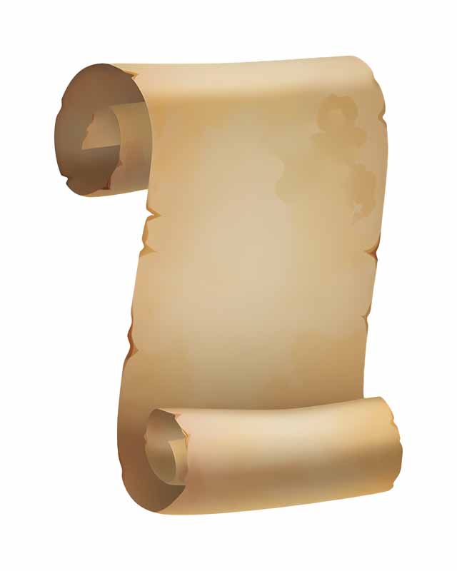 طرح کادر نوشته کاغذ رولی
