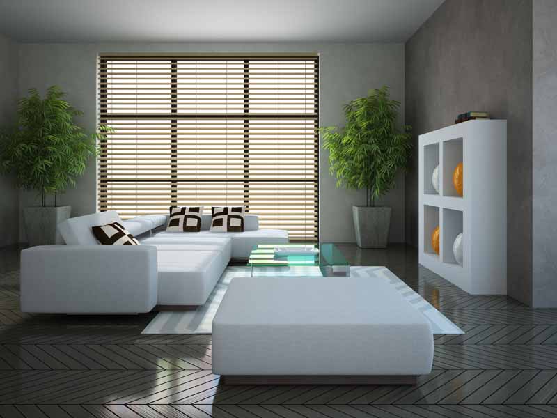 عکس با کیفیت از مبل و میز شیشه ای