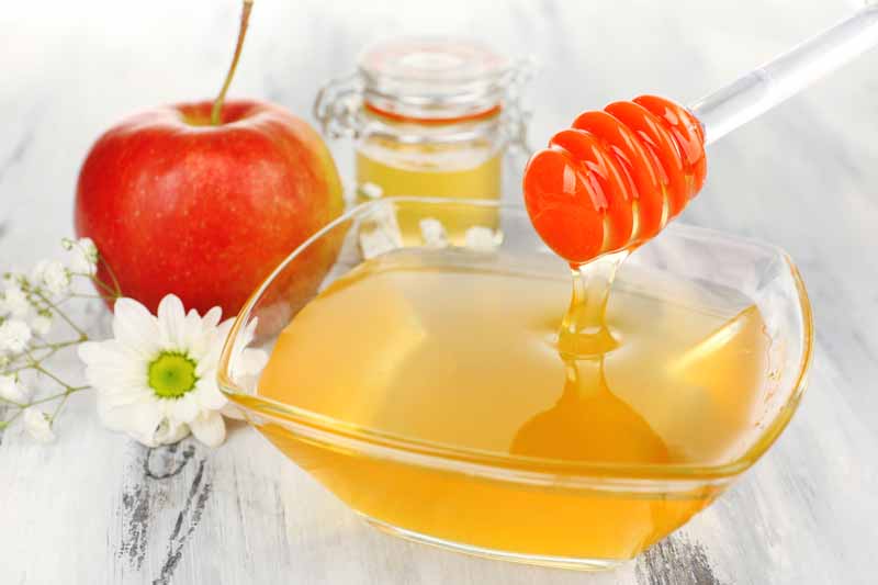 عکس لارج فرمت از عسل و سیب
