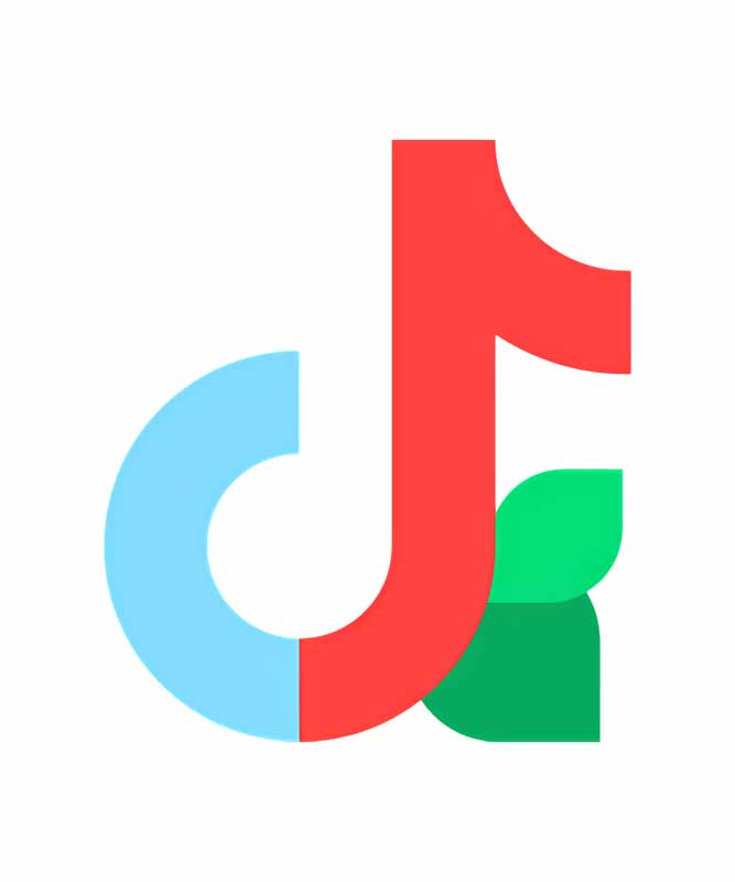 دانلود طرح آیکون تیک تاک با برگ