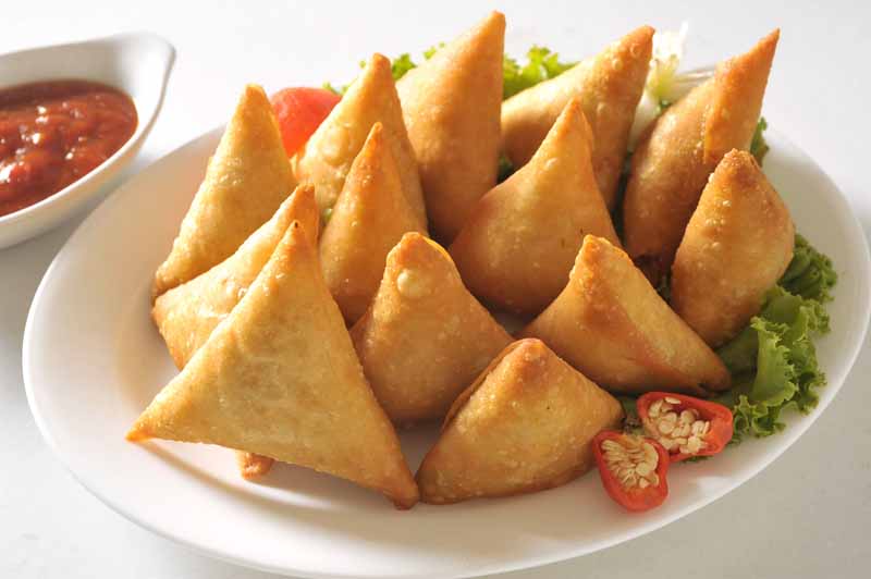 عکس لارج فرمت از سمبوسه تند