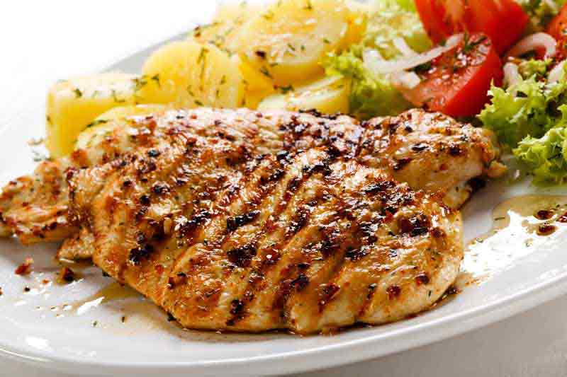 عکس لارج فرمت از گوشت های کباب
