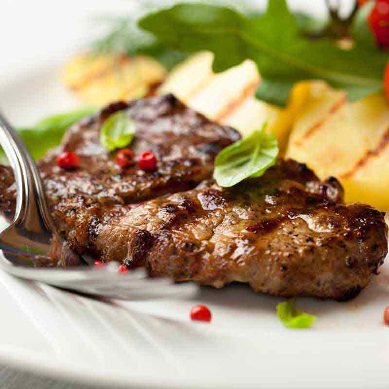 عکس لارج فرمت از استیک پر چرب