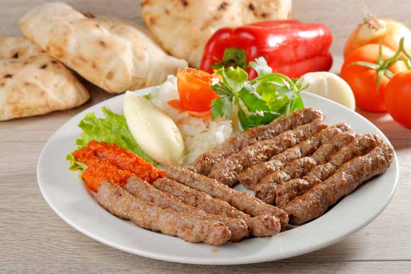 عکس لارج فرمت از کوبیده و ترب سفید
