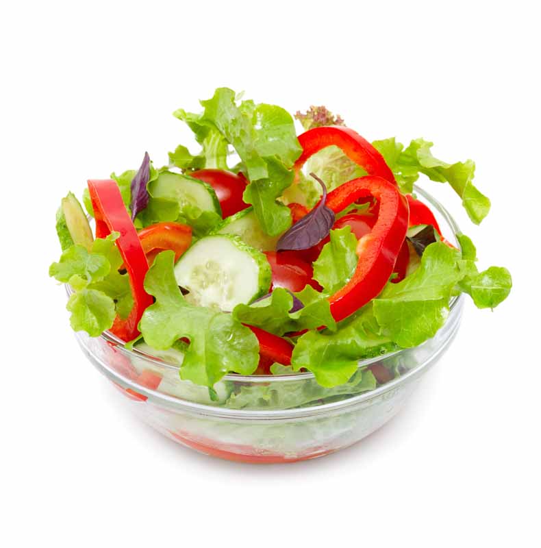 عکس با کیفیت از سالاد گوجه و خیار